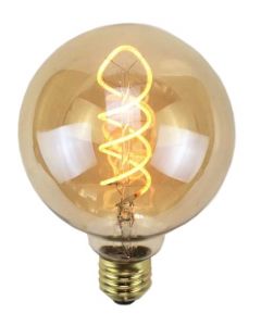 Ampoule à Filament LED Vintage GLOBE - E27 - Ø 9,5 cm