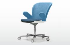 Chaise de bureau avec accoudoirs Misty - Design Marco Cocco - Quinti 