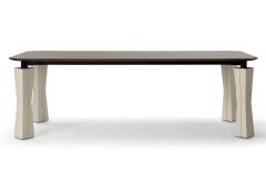 Table de bureau rectangulaire First Class - 225 cm - Design Roberto Baciocchi - Quinti