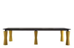 Table de réunion carrée/rectangulaire First Class - 150 à 450 cm - Design Roberto Baciocchi - Quinti